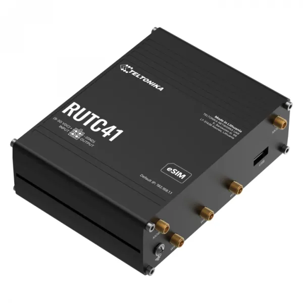 Router Teltonika Networks RUTC41 (UE) 4G Cat 4 Edge con RUTC41000000