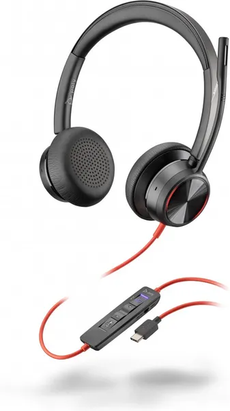 HP Poly Blackwire 8225 Microsoft Teams Certified USB-C Headset 772K5AA