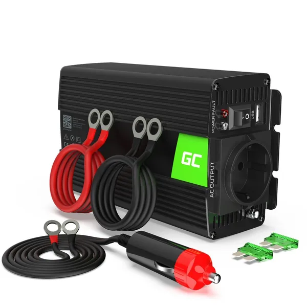 Green Cell INV14 adaptador e inversor de corriente Auto 300 W INV14