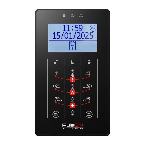 BCS PULSON FRONT LCD/S BLA Frontal negro para PULSON FRONT LCD/S BLA