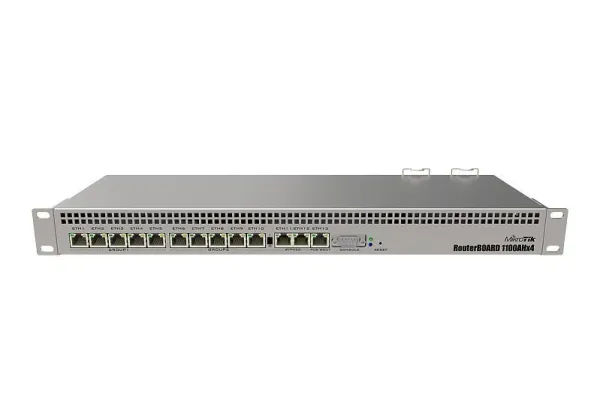 Mikrotik RB1100AHx4 router Gigabit Ethernet Acero inoxidable RB1100X4