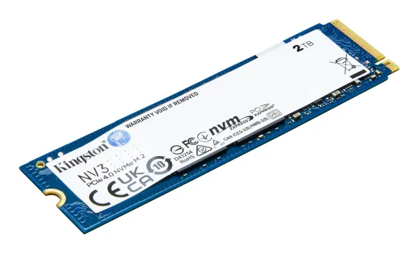 Kingston NV3 M.2 PCIe 4.0 NVMe 2TB SSD SNV3S/2000G