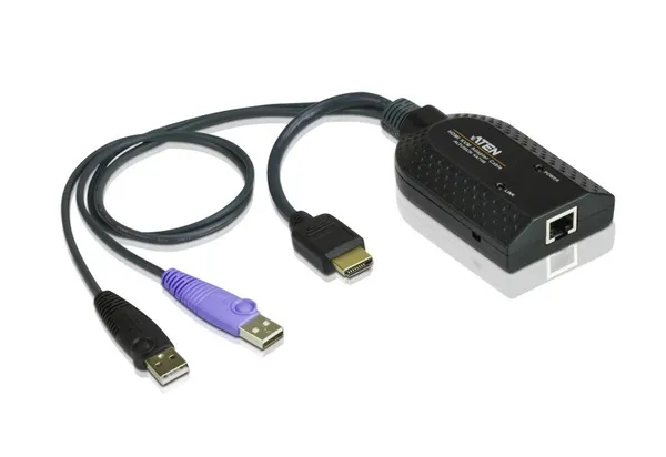 KA7168 - USB - HDMI - Negro - Plástico - 104 g - 1 x RJ-45 KA7168-AX