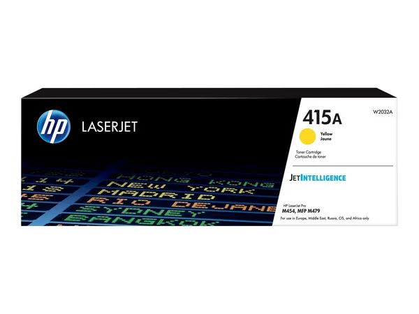 HP Cartucho de tóner Original LaserJet 415A amarillo W2032A
