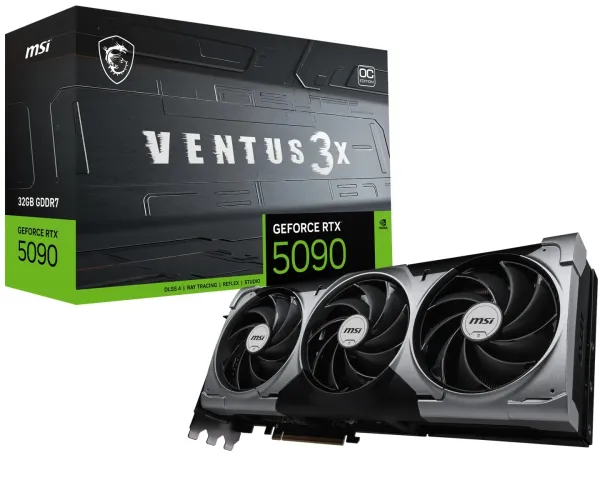 MSI GeForce RTX 5090 Ventus 3X OC 32GB GDDR7 DLSS4 V530-060R
