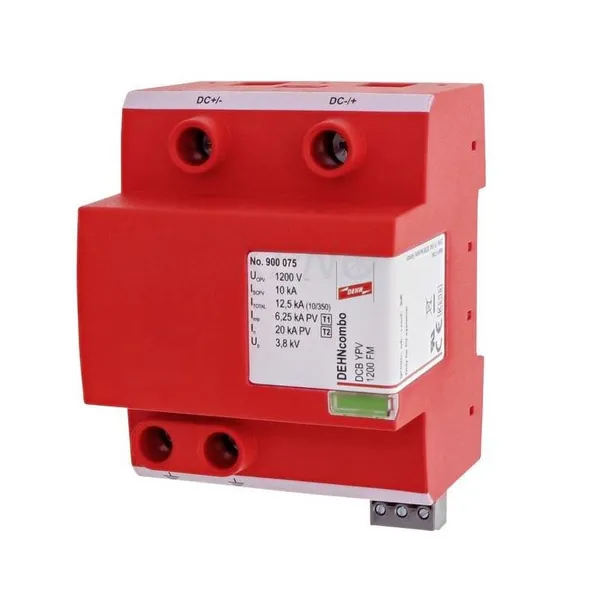 Descargador de sobretensiones DC DEHNcombo YPV para 900075