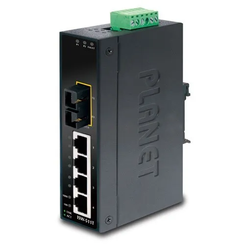 PLANET ISW-511T switch No administrado L2 Fast Ethernet ISW-511T