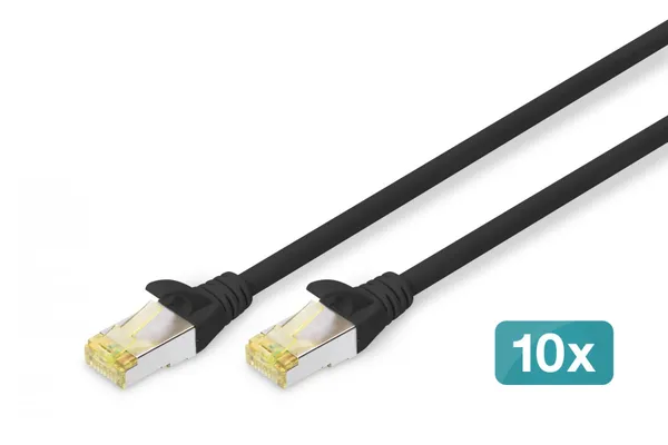 Cable de parche (patch cord) RJ45-RJ45, cat.6A DK-1644-A-050-BL-10