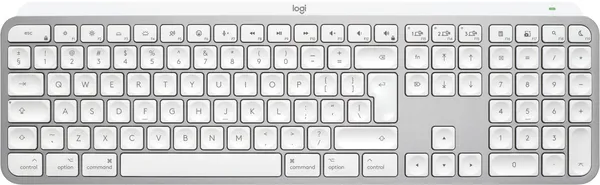 Logitech 920-011638 MX Keys S Teclado para Mac Gris Claro 920-011638