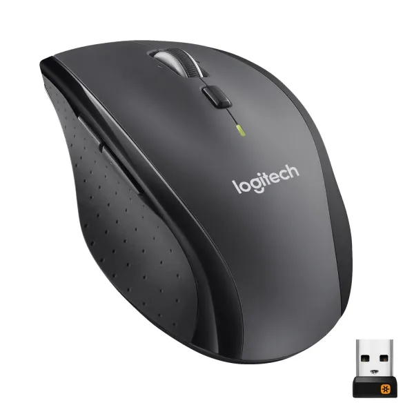Logitech Marathon M705 ratón Oficina Mano derecha RF 910-006034