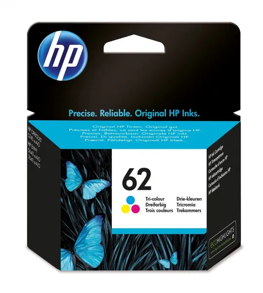 HP Cartucho de tinta original 62 tricolor C2P06AE#UUQ