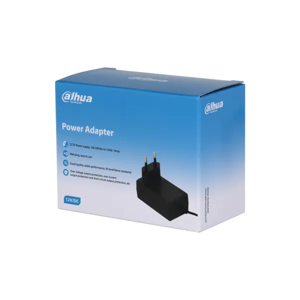 Dahua PFM320-010EN Adaptador de alimentación 12V DC 1A PFM320-010EN
