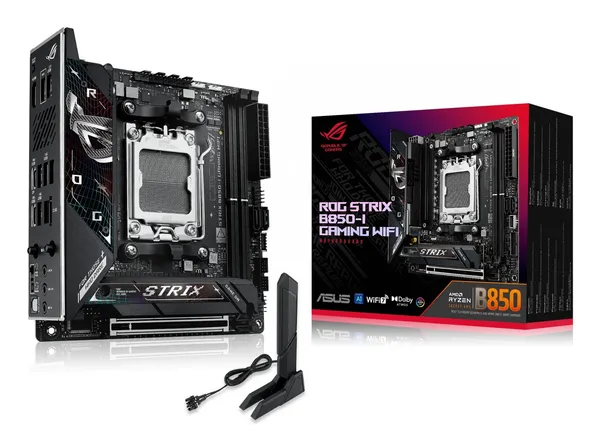 ASUS ROG STRIX B850-I GAMING WIFI AMD B850 Zócalo AM5 90MB1K30-M0EAY0