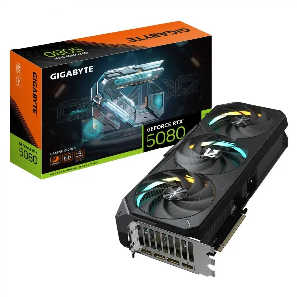 GIGABYTE GeForce RTX 5080 GAMING OC 16G NVIDIA GV-N5080GAMING OC-16GD