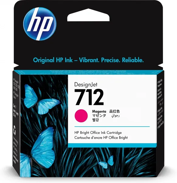 HP Cartucho de Tinta DesignJet 712 magenta de 29 ml 3ED68A