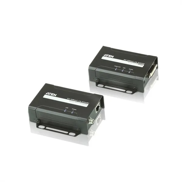 ATEN VE601 Transmisor y receptor de señales AV Negro VE601-AT-G