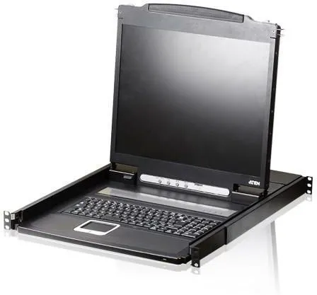 ATEN CL1000N consola de rack 48,3 cm (19") Negro 1U CL1000N-ATA-AG