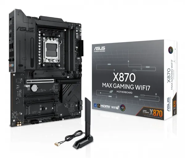 ASUS X870 MAX GAMING WIFI7 AMD X870 Zócalo AM5 ATX 90MB1LY0-M0EAY0