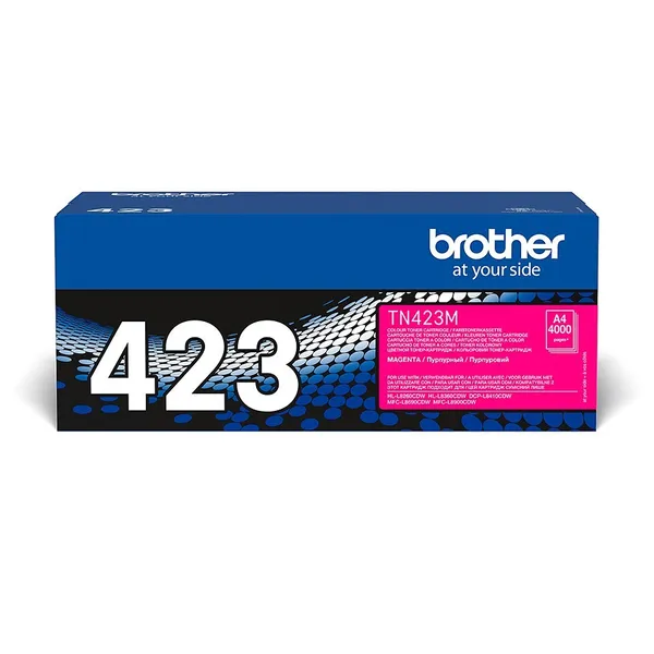 Brother TN-423M cartucho de tóner 1 pieza(s) Original Magenta TN423M
