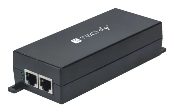 Techly I-SWHUB 3000STY2 Fuente de alimentación PoE+ I-SWHUB 3000STY2