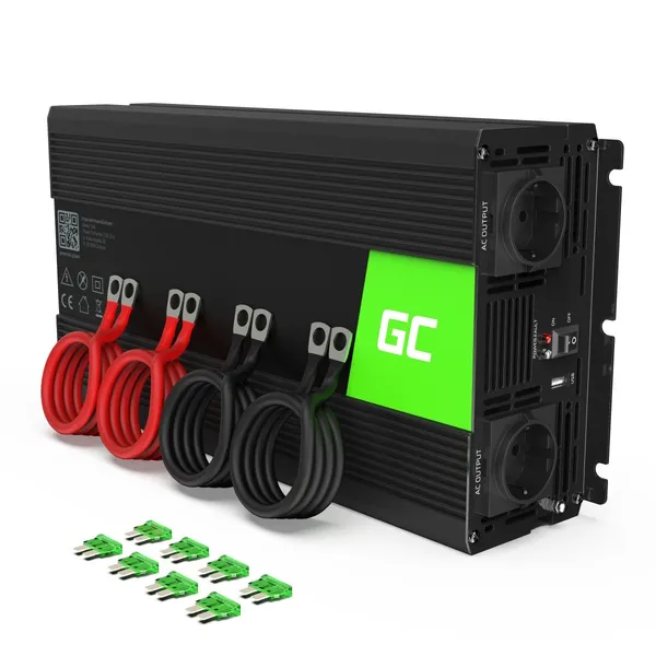 Green Cell INV15 adaptador e inversor de corriente Auto 3000 W INV15