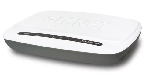 PLANET SW-504 switch Fast Ethernet (10/100) Blanco SW-504