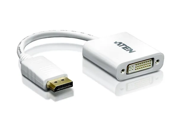 ATEN VC965-AT adaptador de cable de vídeo DVI-I Blanco VC965-AT