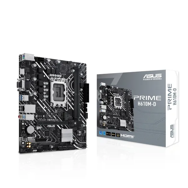 ASUS PRIME H610M-D Intel H610 LGA 1700 micro ATX 90MB1G80-M0EAY0