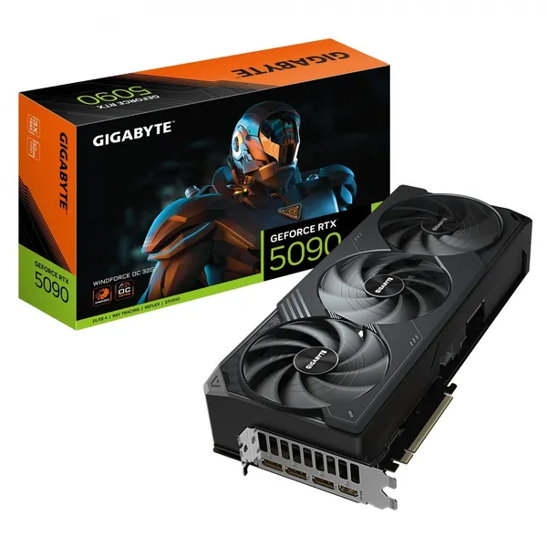 GIGABYTE GeForce RTX 5090 WINDFORCE OC 32G NVIDIA GV-N5090WF3OC-32GD