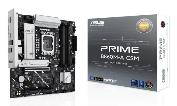 ASUS PRIME B860M-A-CSM Intel B860 LGA 1851 (Socket V1) 90MB1K00-M0EAYC