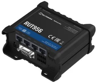 Router de red celular Teltonika RUT956 Negro Aluminio RUT956100000