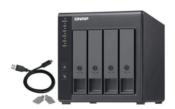 QNAP TR-004 caja para disco duro externo Carcasa de disco TR-004