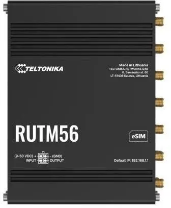 Teltonika RUTM56 Router Doble Módem 5G eSIM RUTM56000000