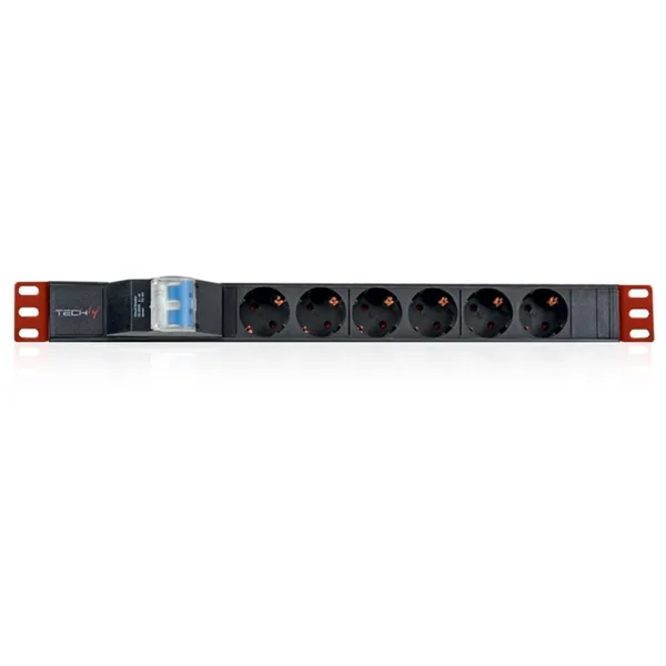 Techly I-CASE STRIP-61UD Regleta de alimentación I-CASE STRIP-61UD