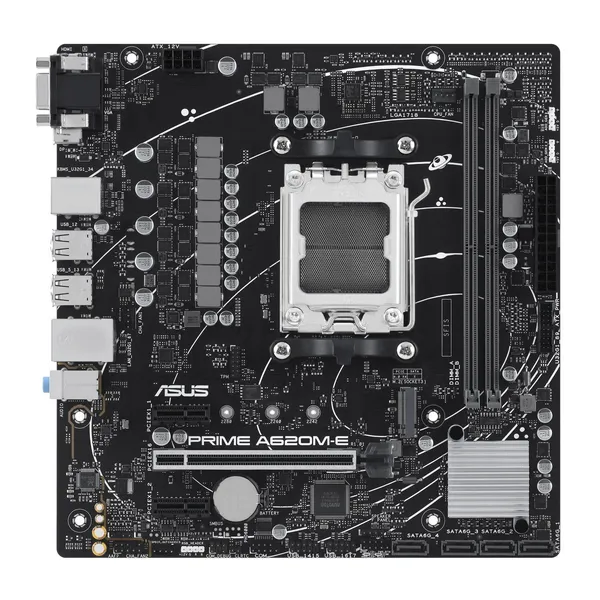 ASUS PRIME A620M-E-CSM AMD A620 Zócalo AM5 micro ATX 90MB1F50-M0EAYC