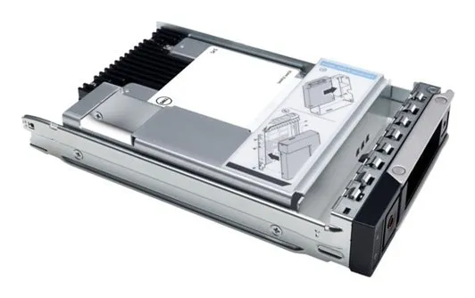 Dell 480GB SSD SATA Mix Use 6Gbps 512e 2.5in with 3.5in 345-BJQN