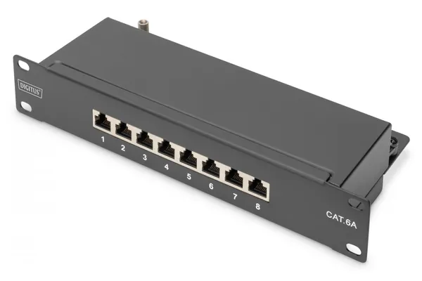 Digitus DN-91608S-EA panel de parcheo 1U DN-91608S-EA