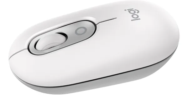 Logitech 910-007411 POP Ratón con Emoji Blanco Roto 910-007411