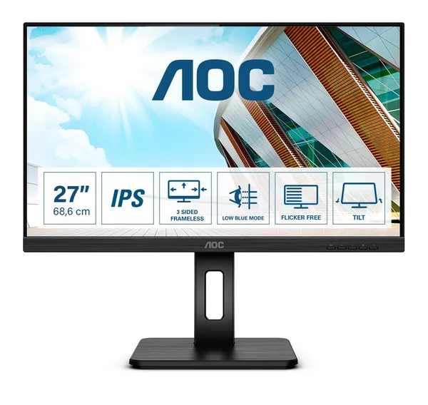 AOC P2 27P2Q LED display 68,6 cm (27") 1920 x 1080 Pixeles Full 27P2Q