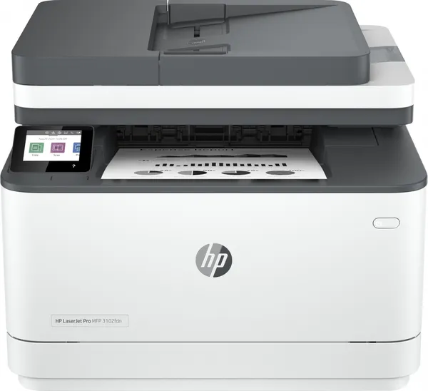 HP LaserJet Impresora multifunción Pro 3102fdn - Blanco y 3G629F#B19