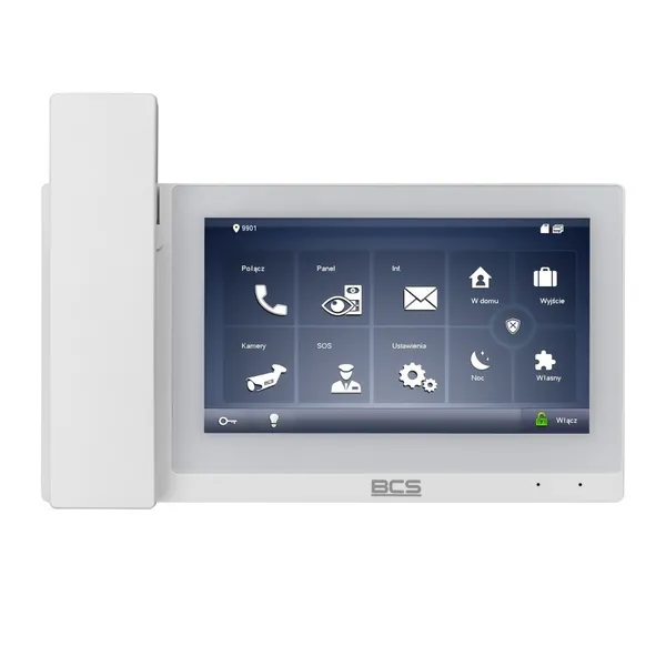BCS BCS-MON7500W-S Monitor de Video con Función de BCS-MON7500W-S