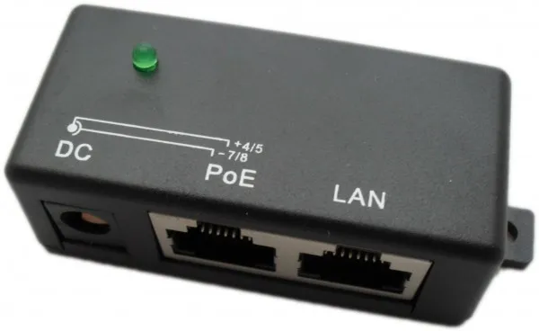 Extralink 1 Puerto | Inyector PoE | 1x 100Mb/s RJ45, Cubo EX.1957