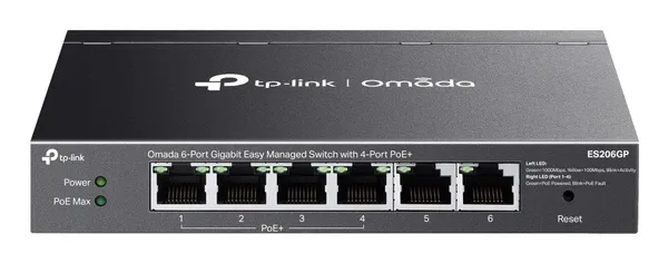 TP-Link ES206GP Switch 6xGE (4xPoE+) ES206GP