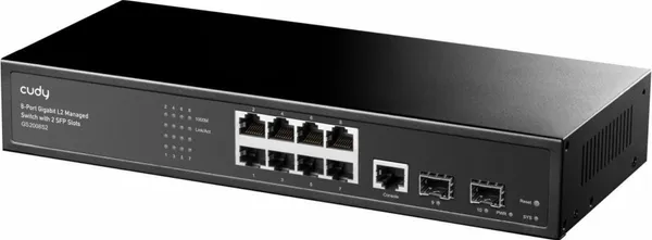 Cudy GS2008S2 switch Gestionado L2 Gigabit Ethernet GS2008S2