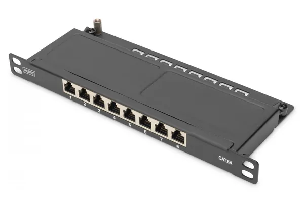 Digitus DN-91608S-SL-EA panel de parcheo 1U DN-91608S-SL-EA
