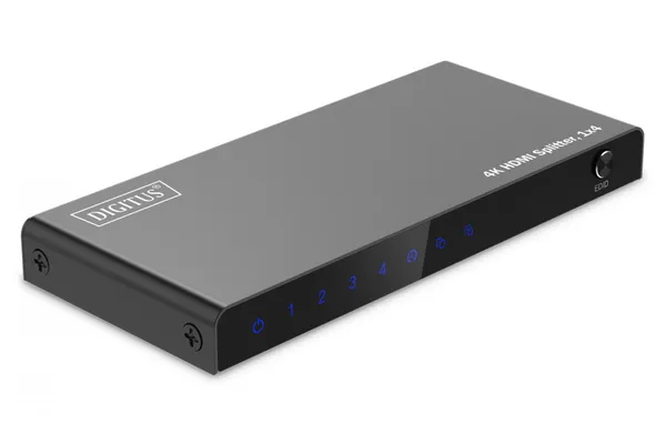 Divisor HDMI 1x4, 4K/60Hz UHD con HDR, 18 Gbps, HDCP 2.2 DS-55337