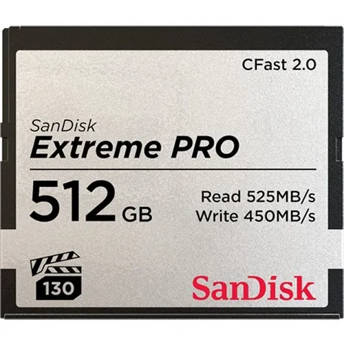 SanDisk Extreme Pro 512 GB CFast 2.0 SDCFSP-512G-G46D