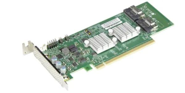 Supermicro AOC-SLG4-4E4T-O 4-Port Retimer, x16 PCIe AOC-SLG4-4E4T-O