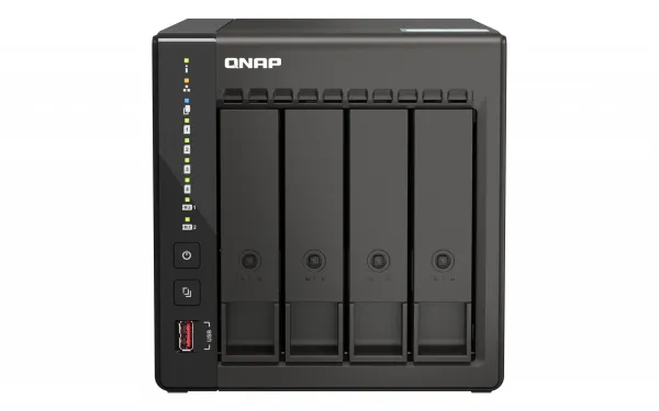 QNAP TS-453E NAS Torre Ethernet Negro J6412 TS-453E-8G