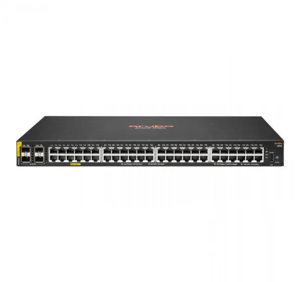 HPE Aruba 6000 Managed 48G 4SFP PoE+ 370W Switch R8N85A